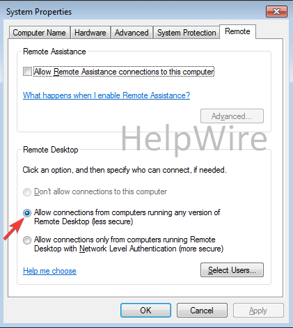 system properties