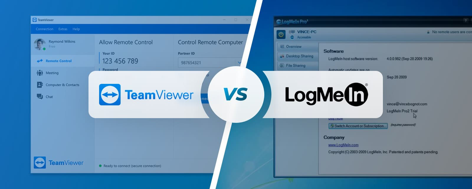 teamviewer-logmeIn LogMeIn vs TeamViewer