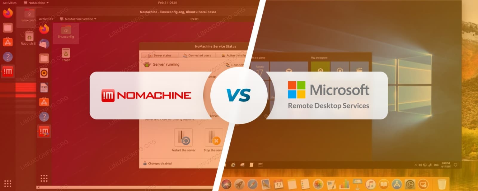 NoMachine vs Remote Desktop Protocol. What is the difference?