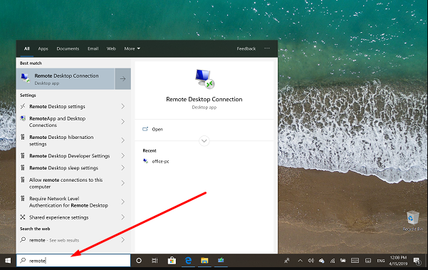 remote desktop connection remote desktop connection