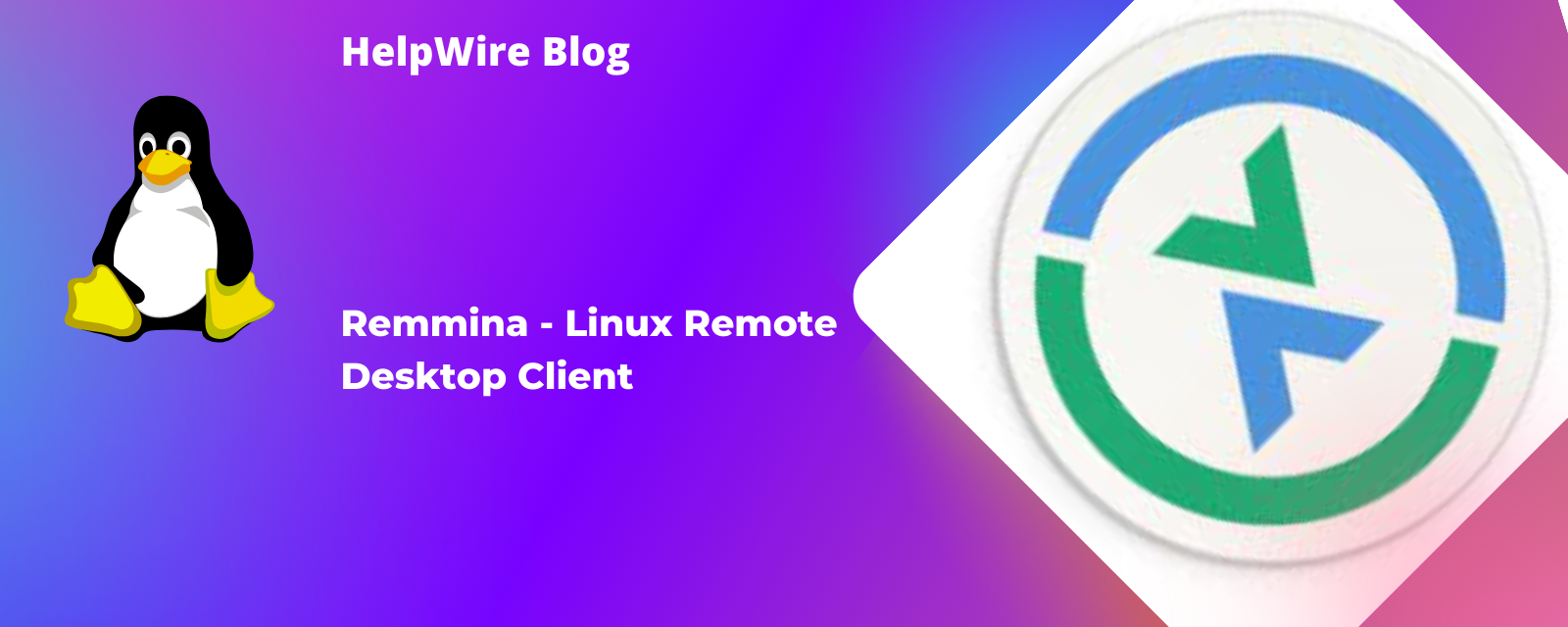 Remmina - Linux Remote Desktop Client