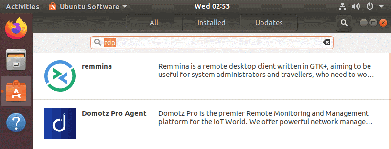 Ubuntu software page