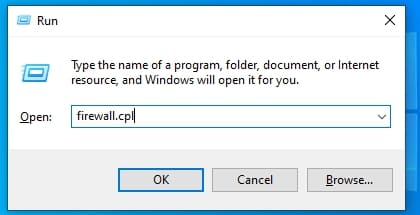 type firewall.cpl