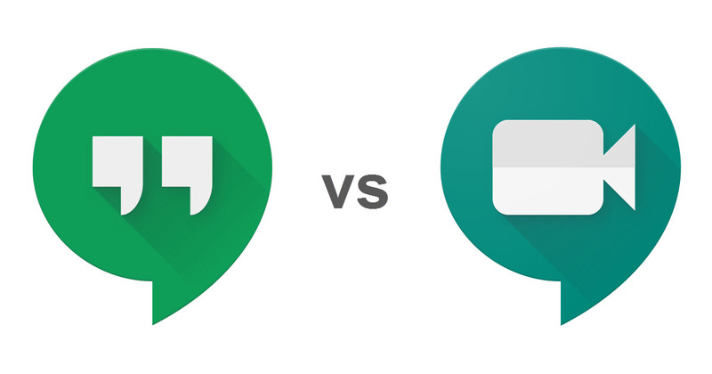 Hangouts vs Meet