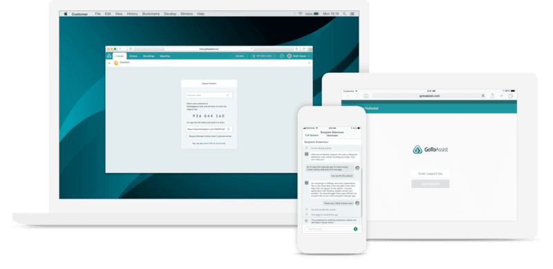 GoToAssist for iOS devices