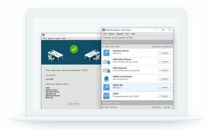 Use HelpWire remote support iPhone