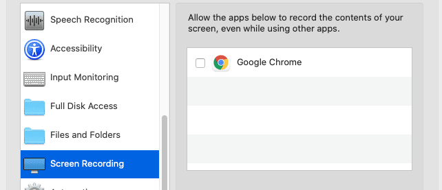 share screen on Google Hangouts