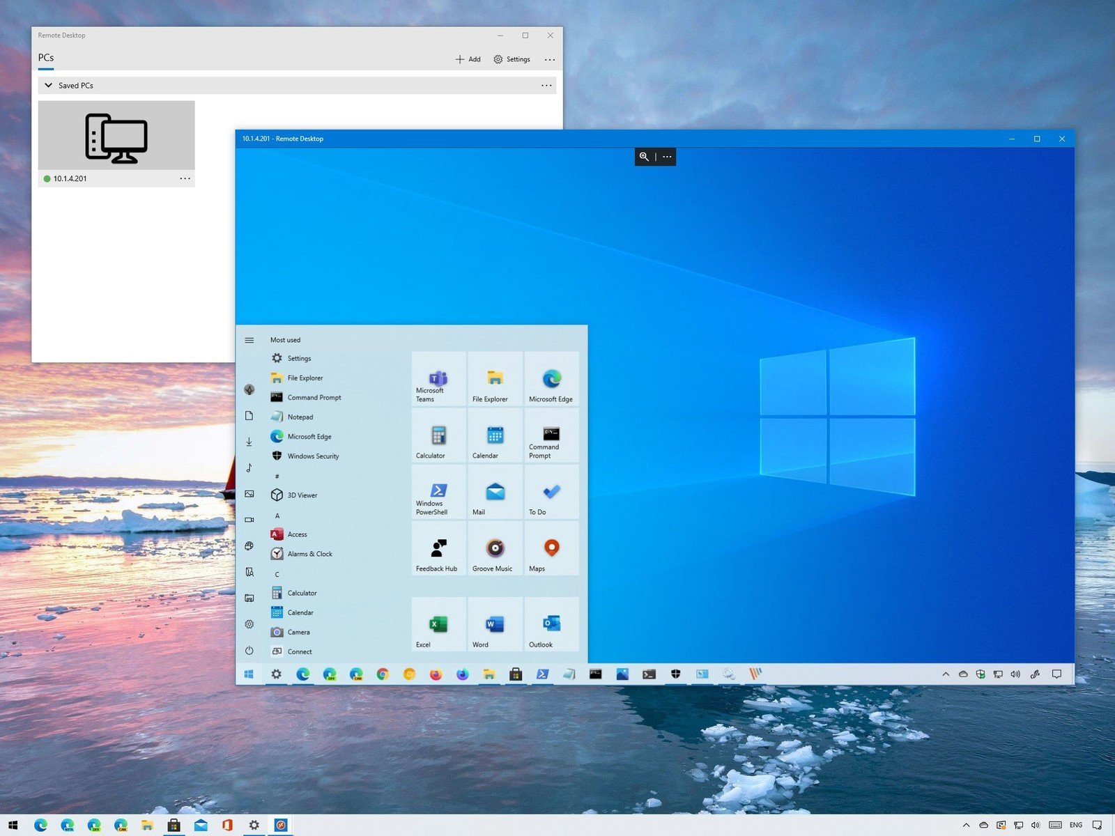 remote desktop windows 10