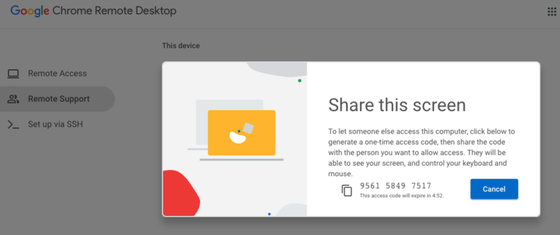 chrome remote desktop connection chrome remote desktop connection