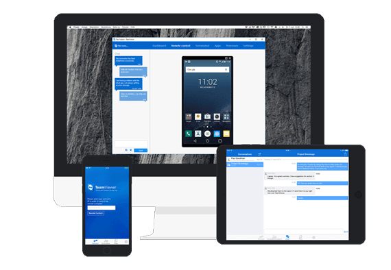 TeamViewer interface TeamViewer QuickSupport for iPad