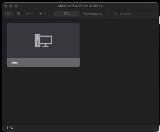 window with remote desktop