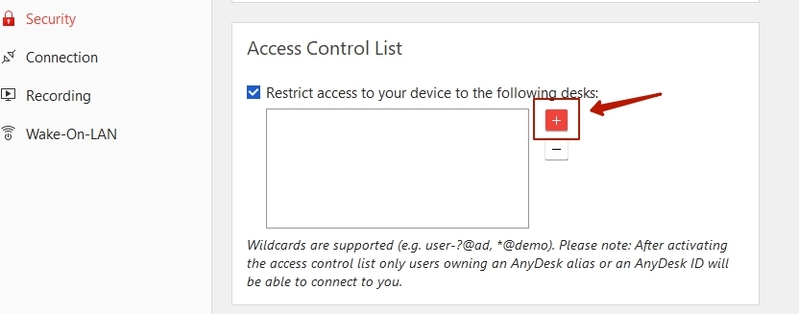 access control list activator