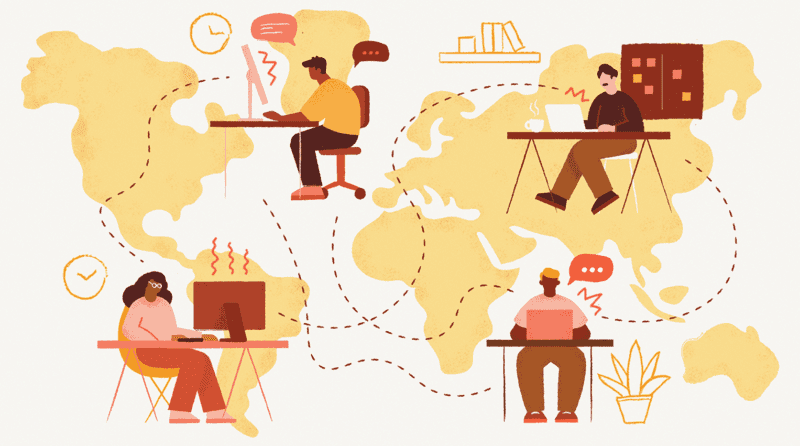 Geographically Distributed Teams Working with geographically distributed teams