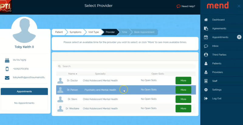 Mend HIPAA healthcare solution