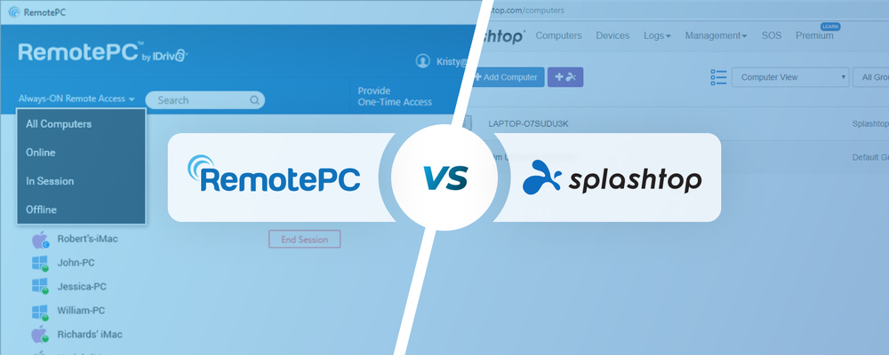 remotepc vs splashtop remotepc vs splashtop