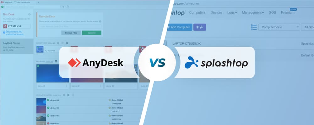 anydesk vs splashtop