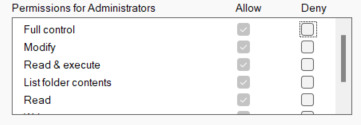 Zoho permissions for administrators