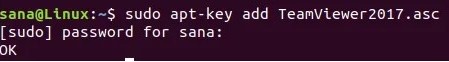 add asc key ubuntu