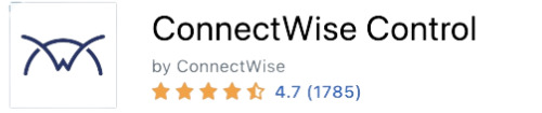 connectwise control rating