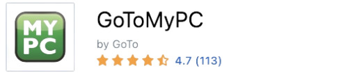 GoToMyPC rank based on Capterra reviews