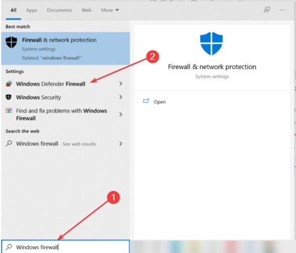 TeamViewer firewall