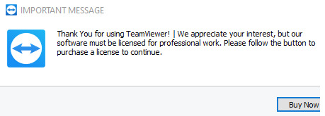 software must be licensed for professional work