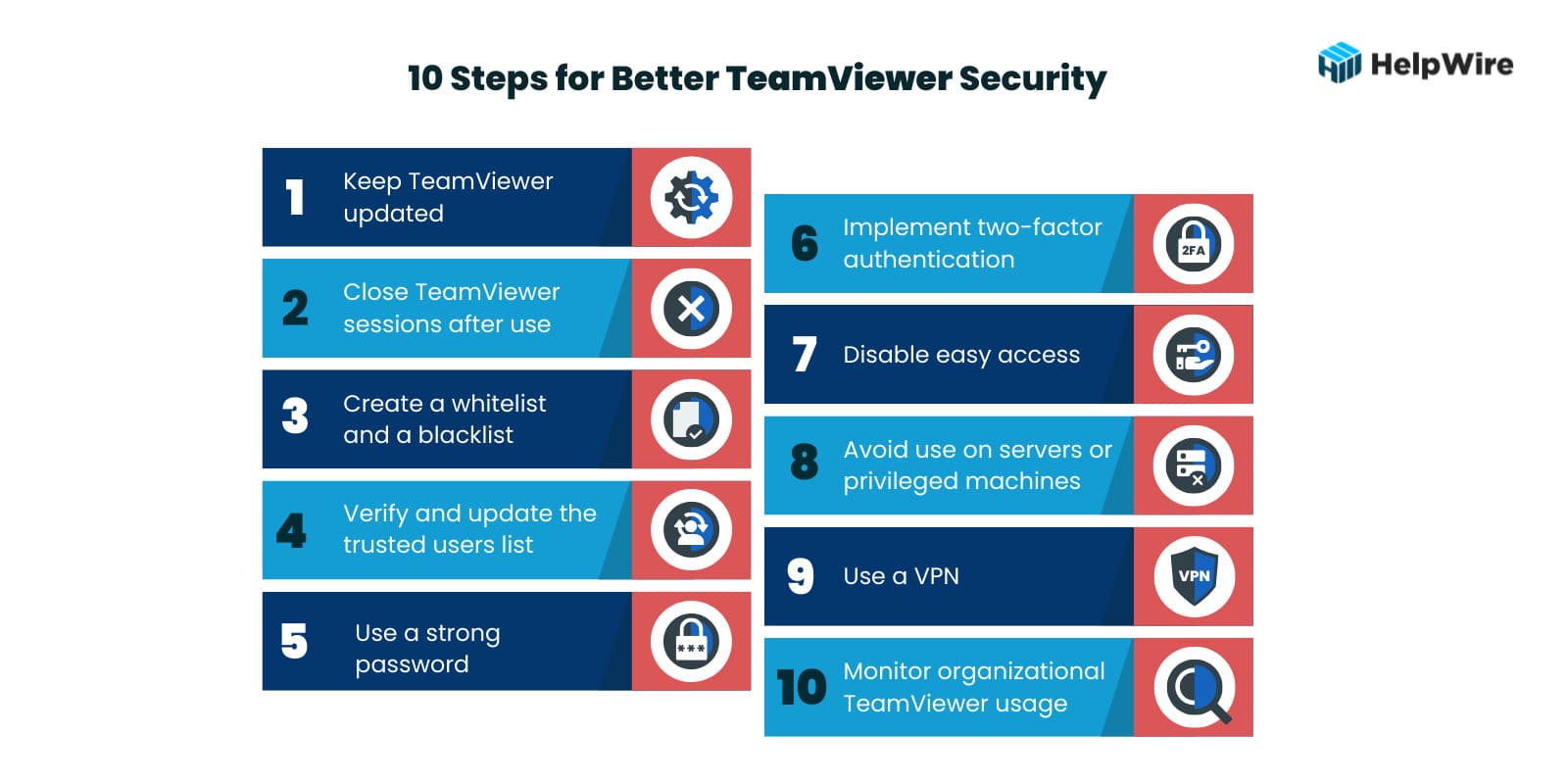 10 Steps for Better TeamViewer Security