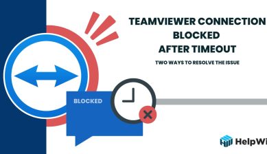 A TeamViewer Connection is Blocked After a Timeout