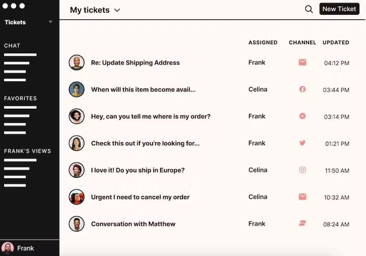 Gorgias help desk software Help Desk Software for e-commerce