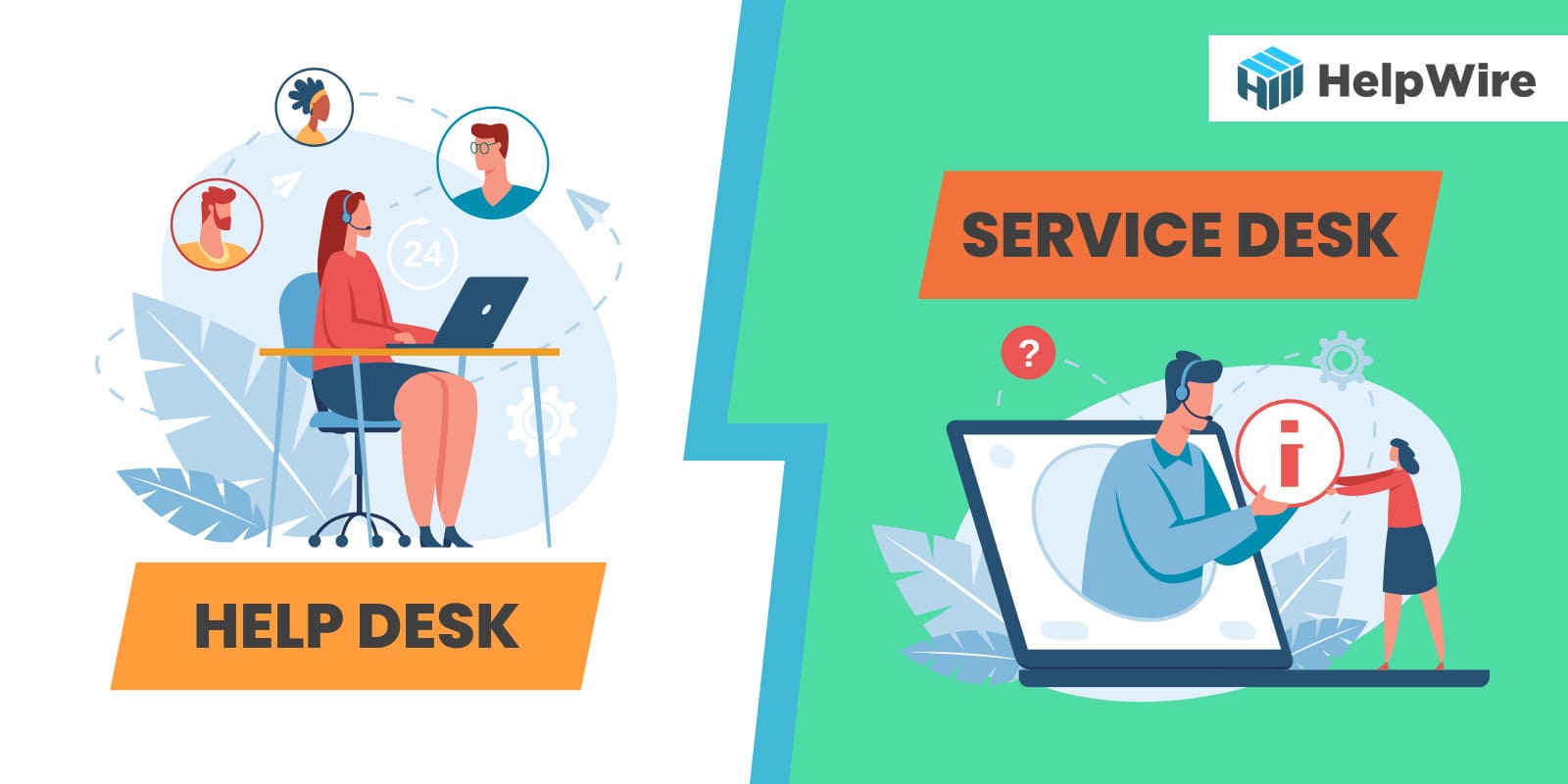 service desk vs help desk