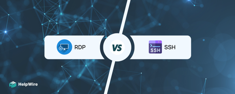 RDP vs SSH
