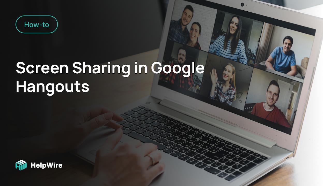 Screen Sharing with hangouts