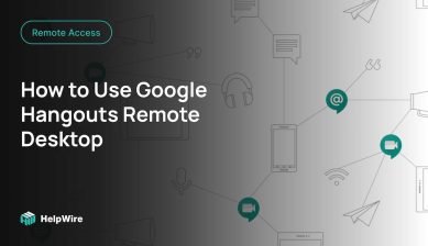 Remote Control via Google Hangouts