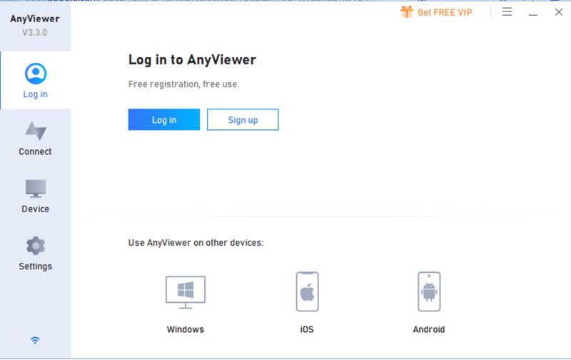 AnyViewer Interface AnyViewer Interface