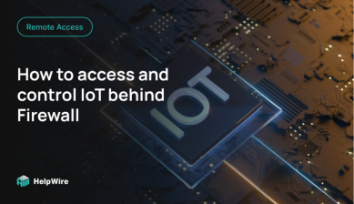 Firewall protected IoT devices