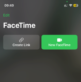 How to screen share on Facetime