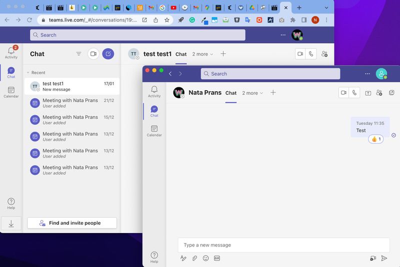 Microsoft Teams mehrere Konten