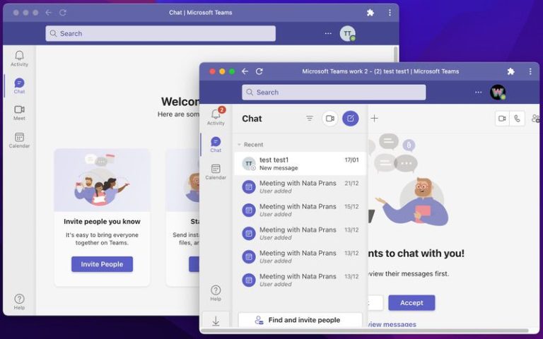 microsoft teams desktop app multiple accounts