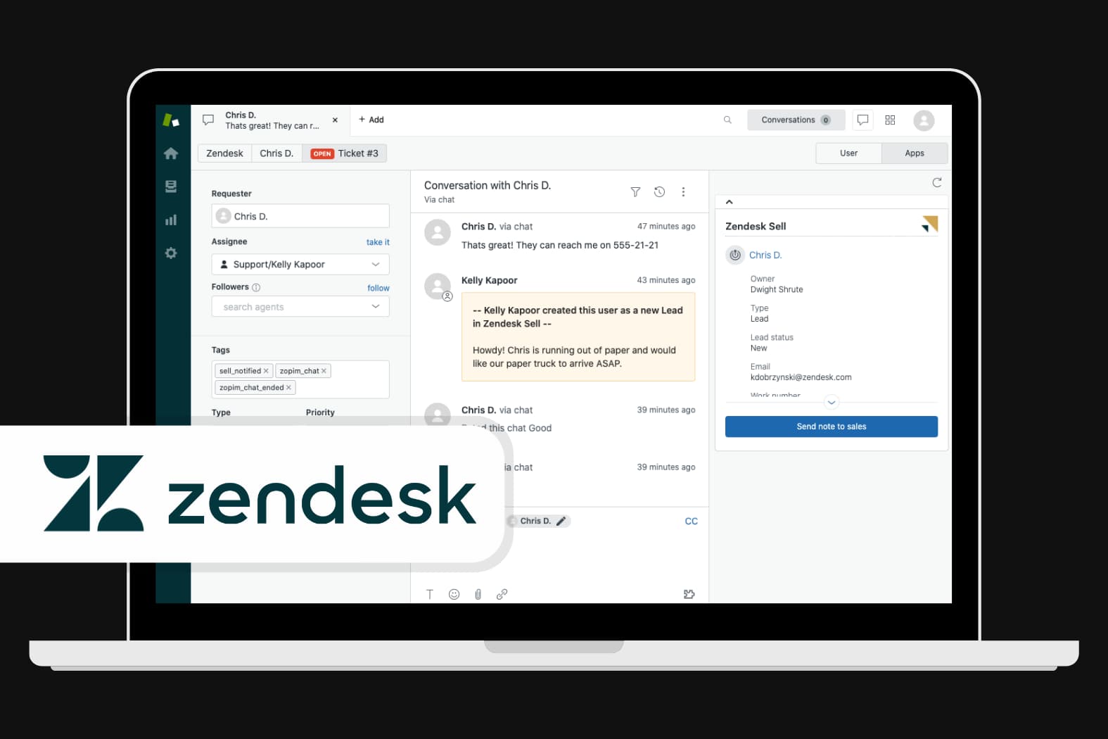 Zendesk HelpDesk