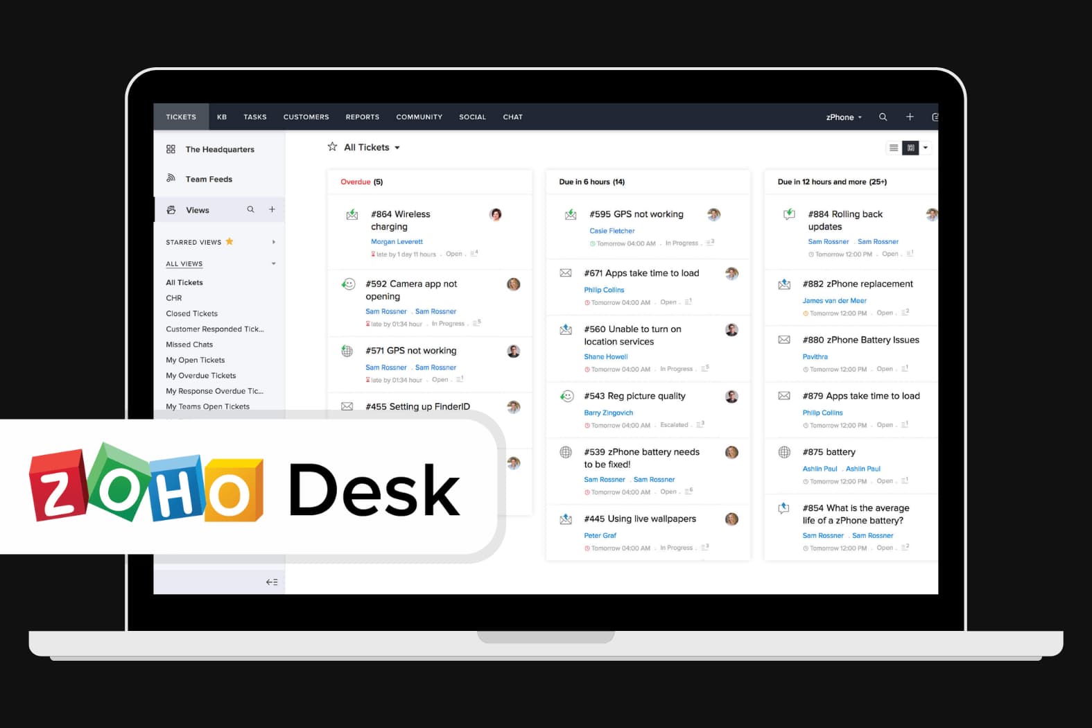 Zoho Helpdesk