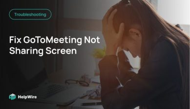 GoToMeeting screen share not working
