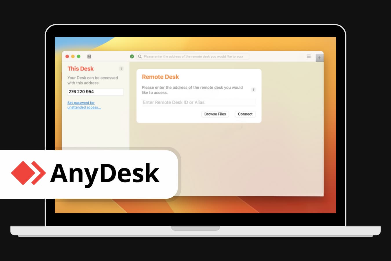 AnyDesk for MacOS