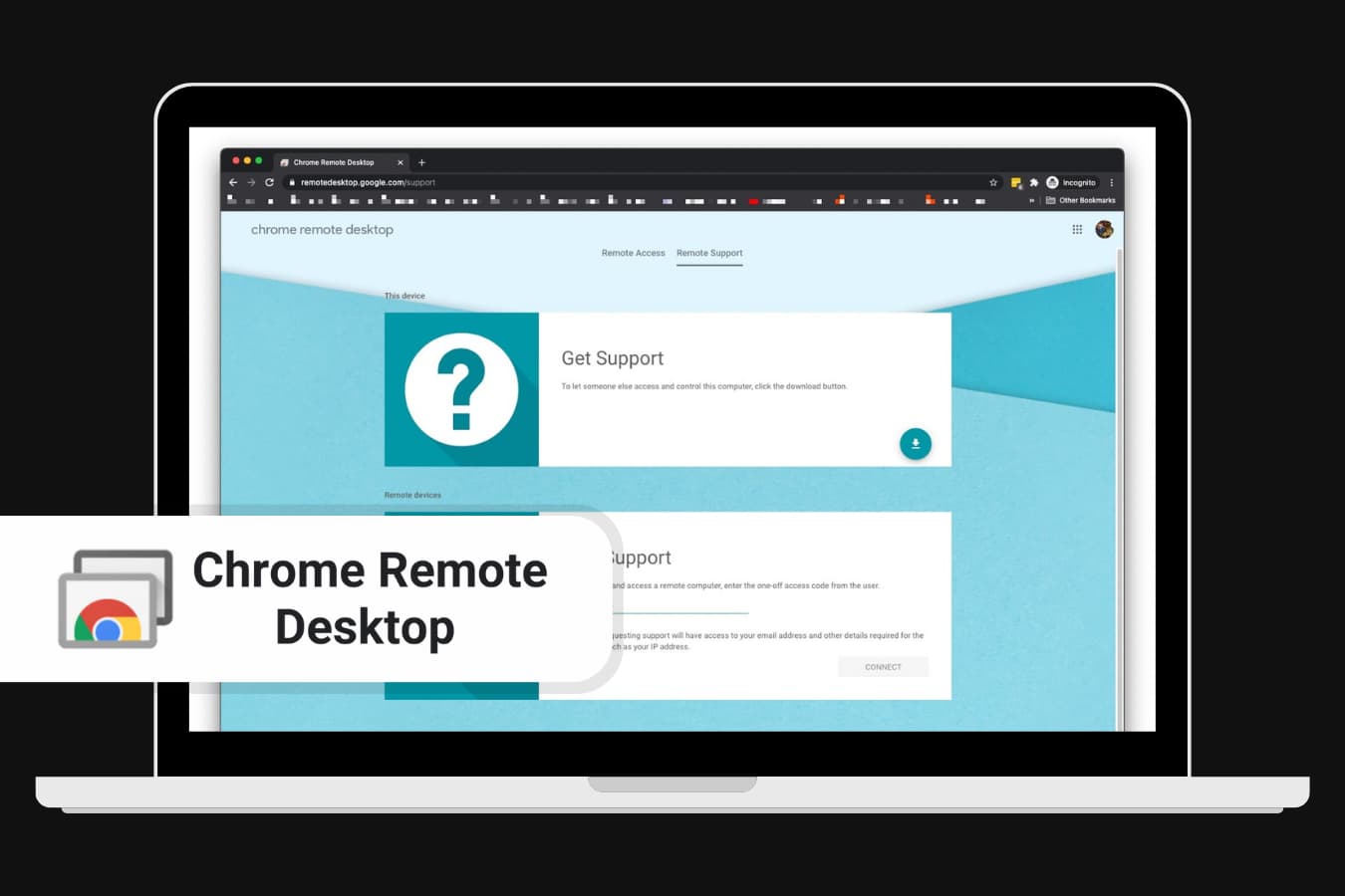 Chrome Remote Desktop software