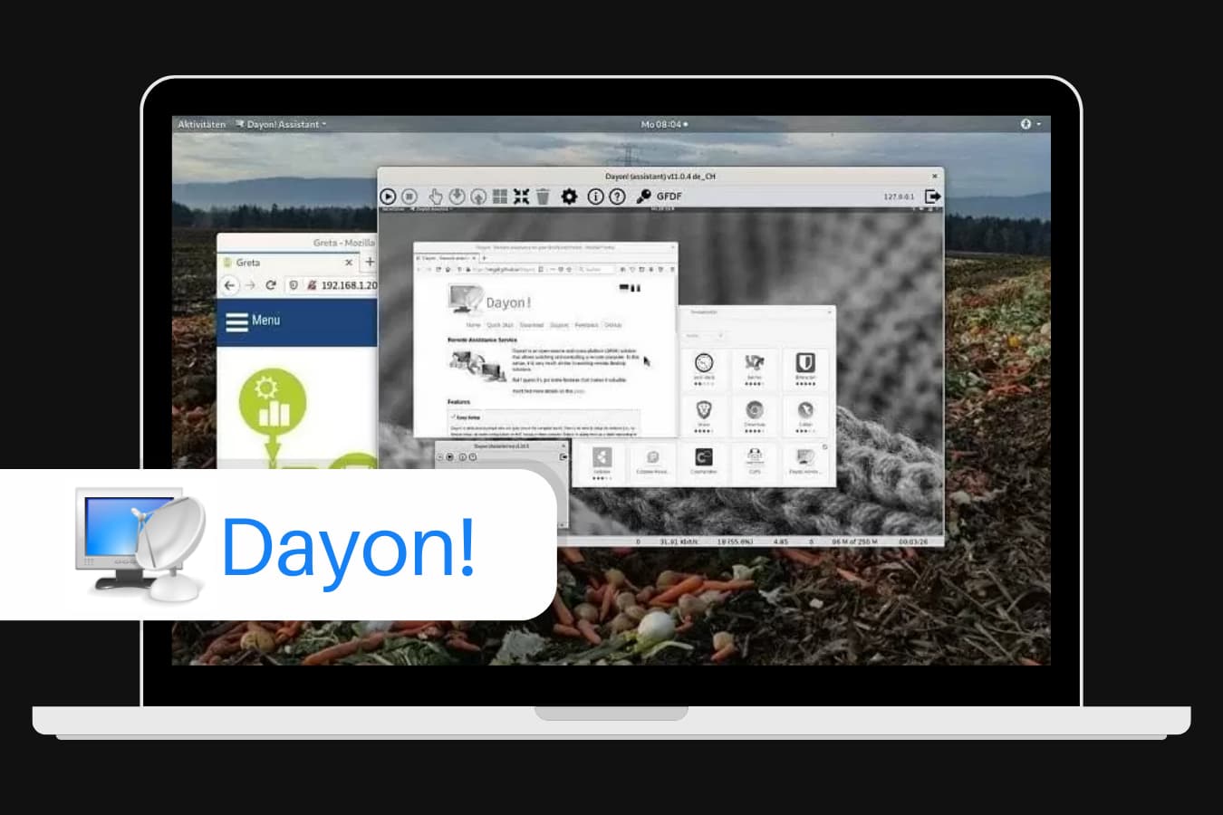 Dayon! Remote desktop software