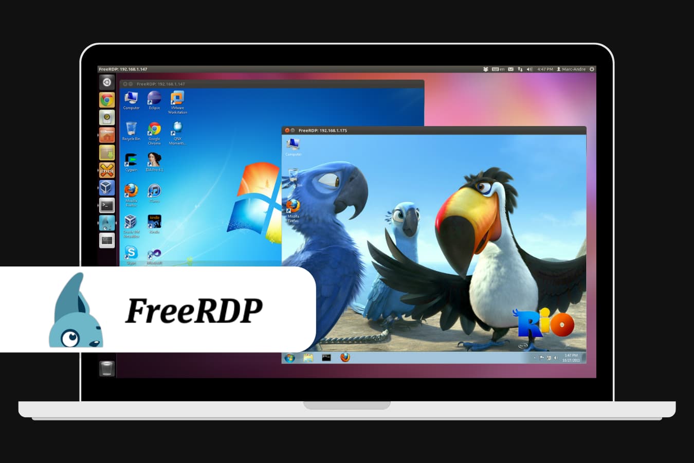 FreeRDP open source remote support software