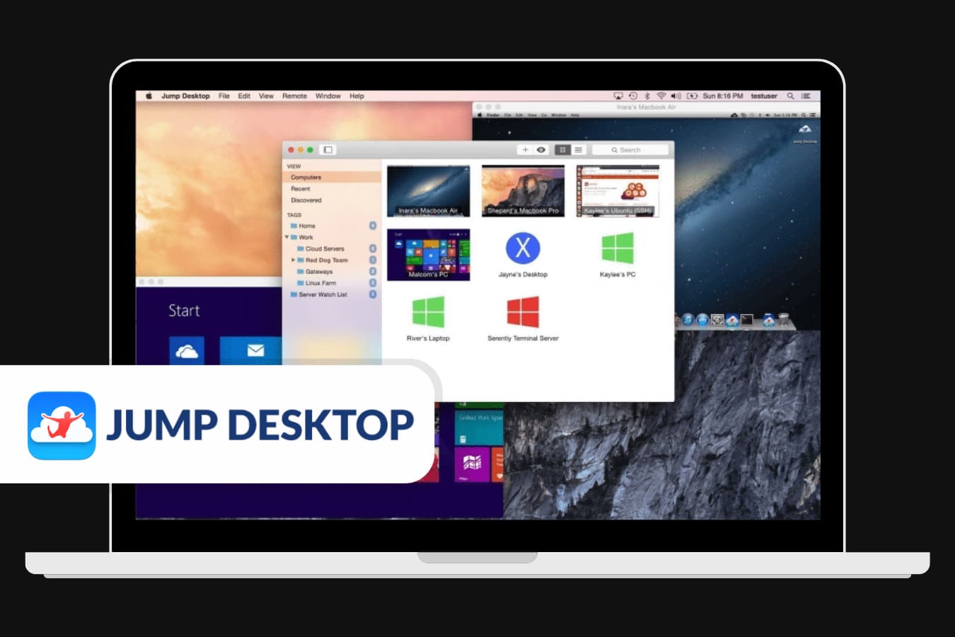 Jump Desktop software
