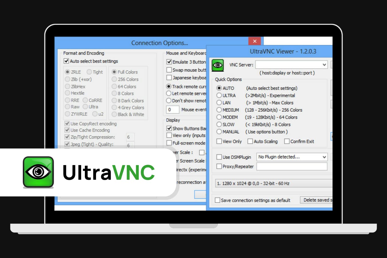 UltraVNC free remote desktop software