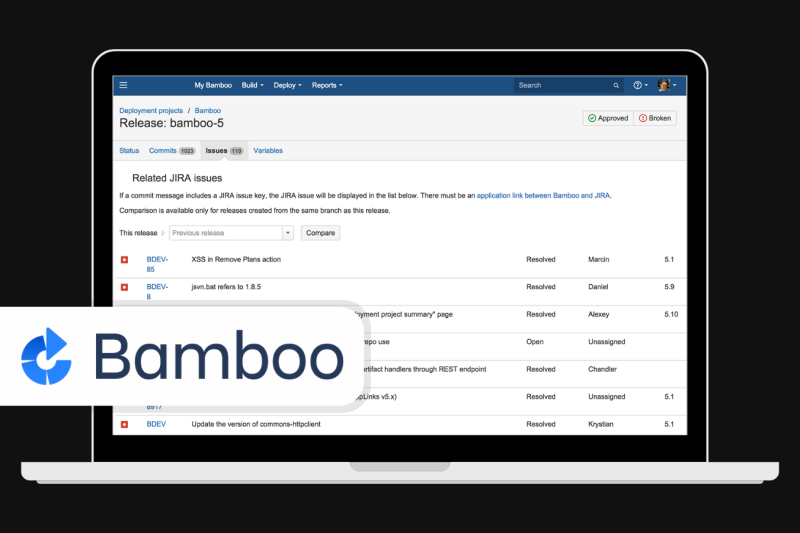 Atlassian Bamboo streamlines basic development processes