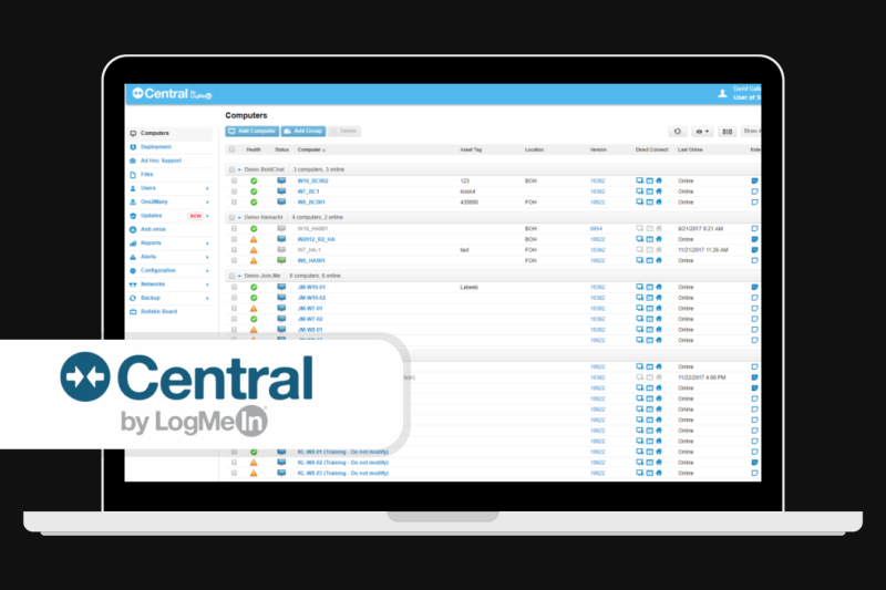 LogMeIn Remote Deployment Central Add-on