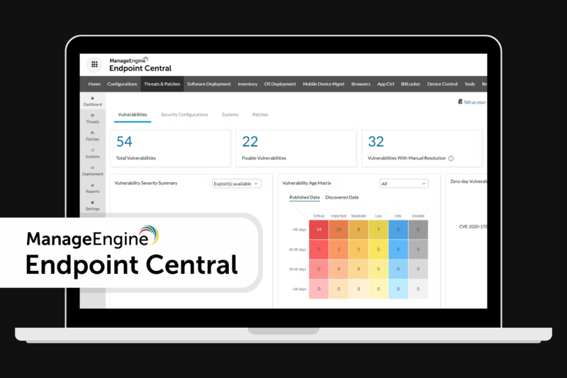 ManageEngine Endpoint Central multy-purpose Mac-first solution